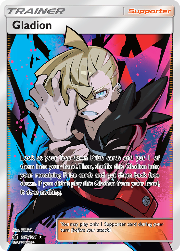 Gladion #109/111 - Crimson Invasion