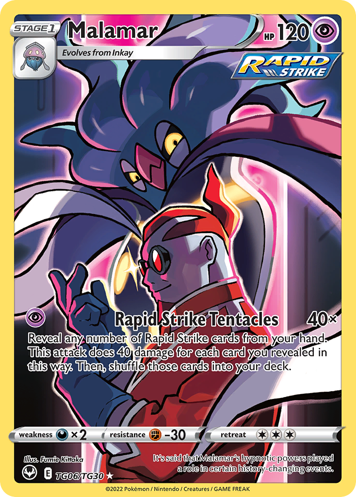 Malamar #TG06/30 - Silver Tempest Trainer Gallery