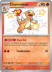 Charmeleon #110/91 - Paldean Fates