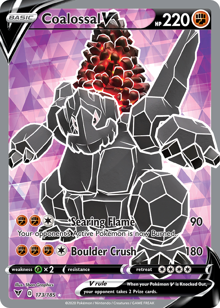 Coalossal V #173/185 - Vivid Voltage