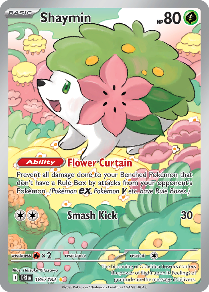 Shaymin #185/182 - Destined Rivals