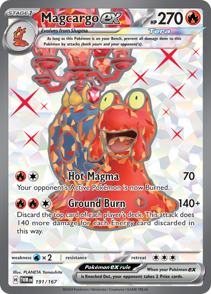 Magcargo ex #191/167 - Twilight Masquerade