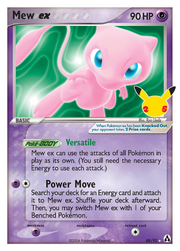 Mew ex #88/25 - Celebrations: Classic Collection
