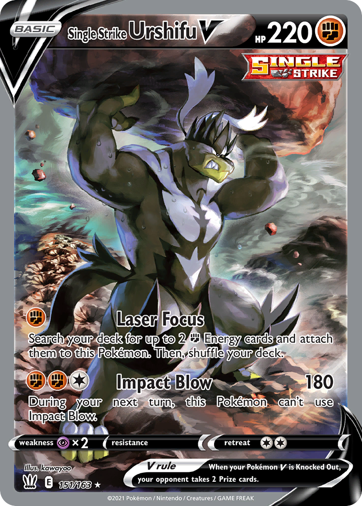 Single Strike Urshifu V #151/163 - Battle Styles