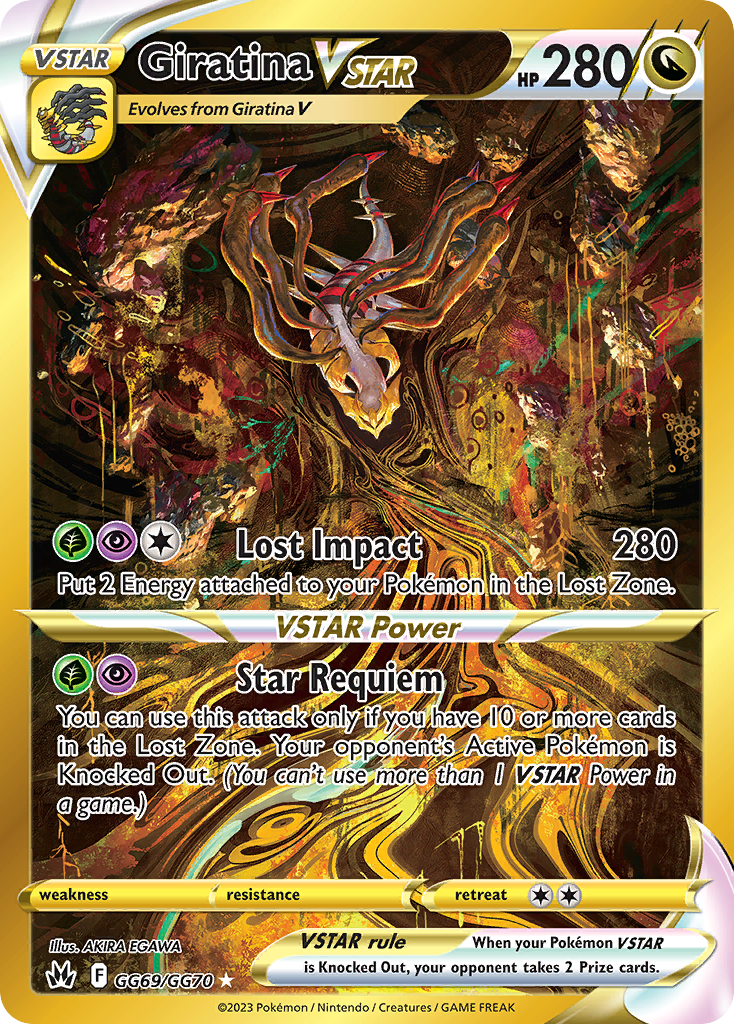 Giratina VSTAR #GG69/70 - Crown Zenith Galarian Gallery