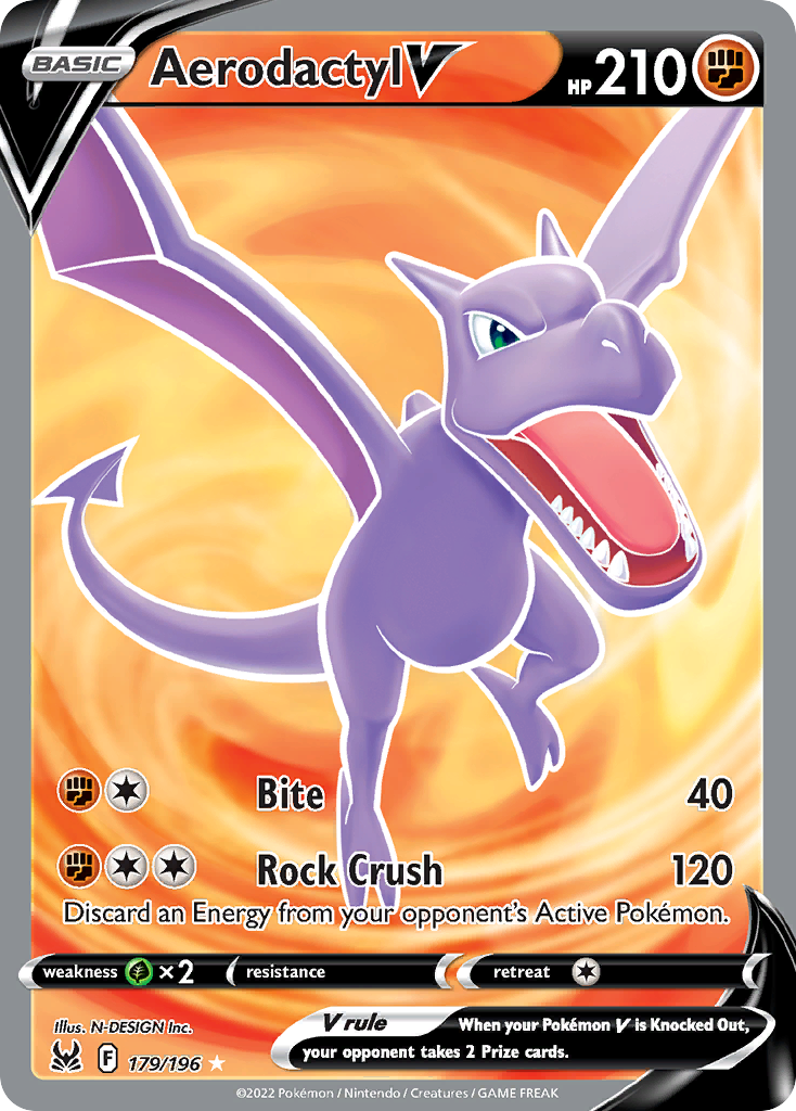 Aerodactyl V #179/196 - Lost Origin