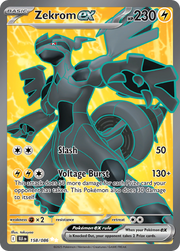 Zekrom ex #158/86 - Black Bolt