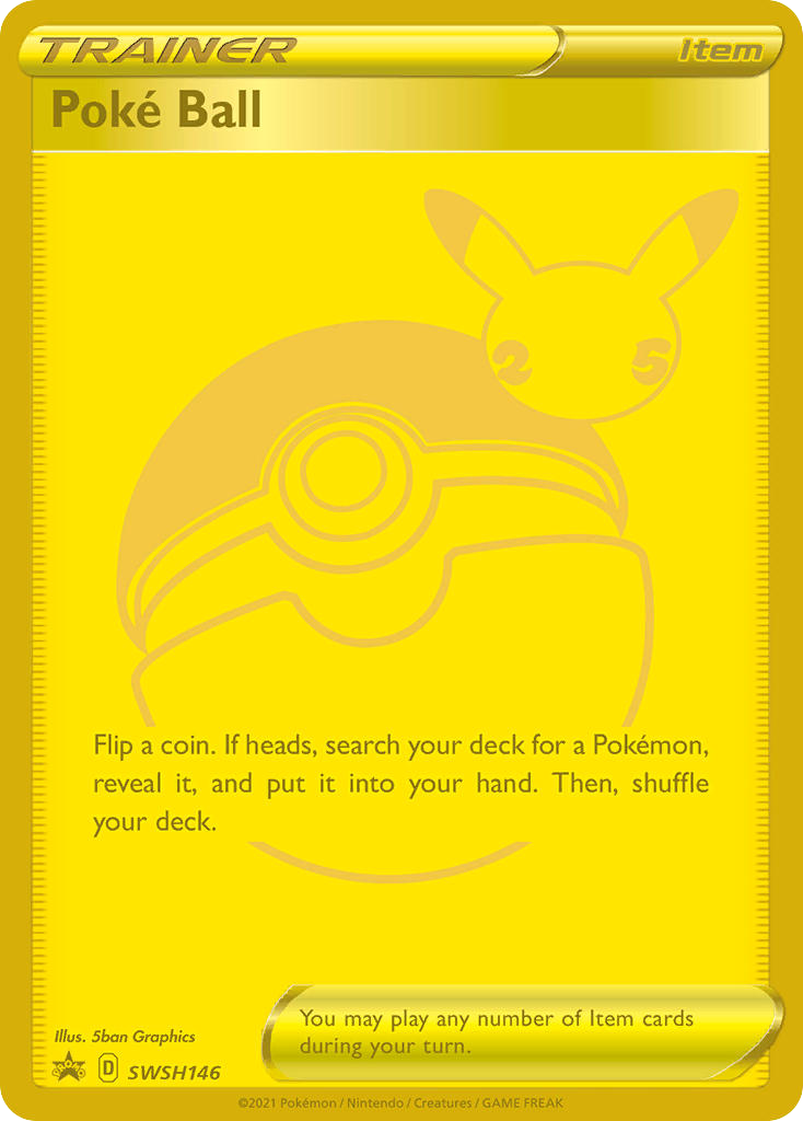 Poké Ball #SWSH146/307 - SWSH Black Star Promos