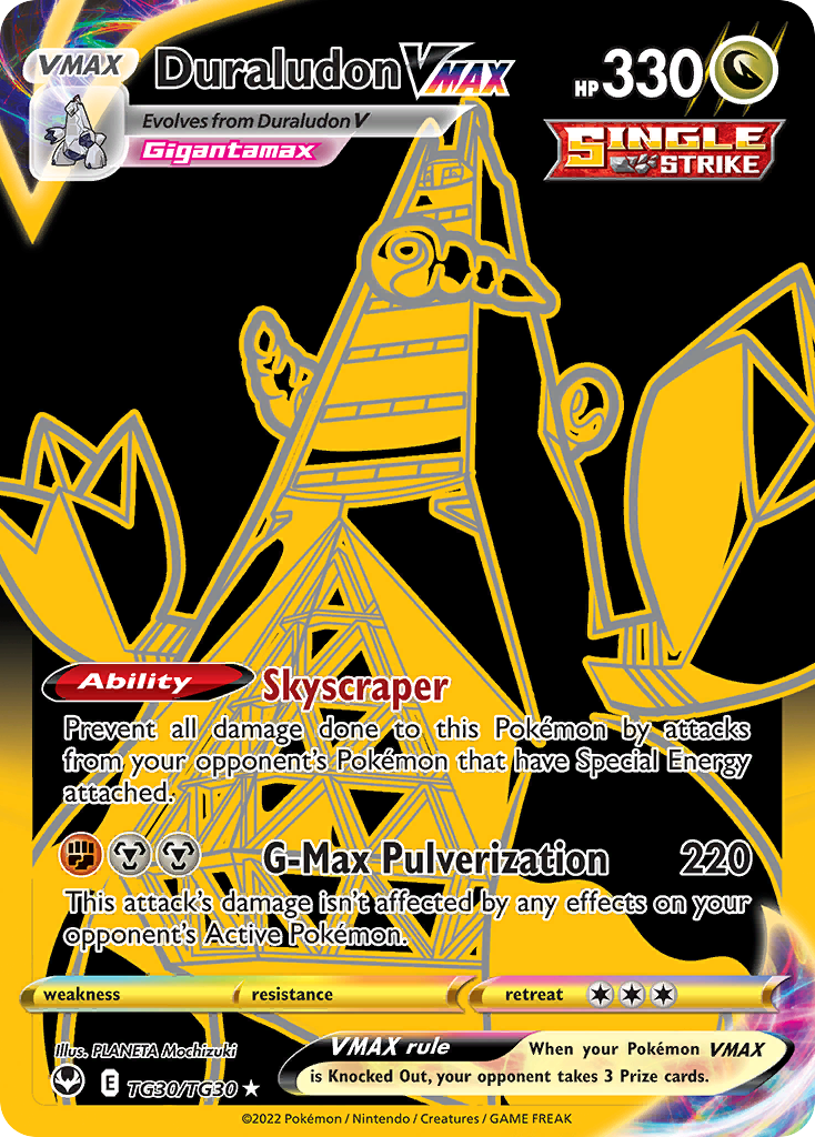 Duraludon VMAX #TG30/30 - Silver Tempest Trainer Gallery