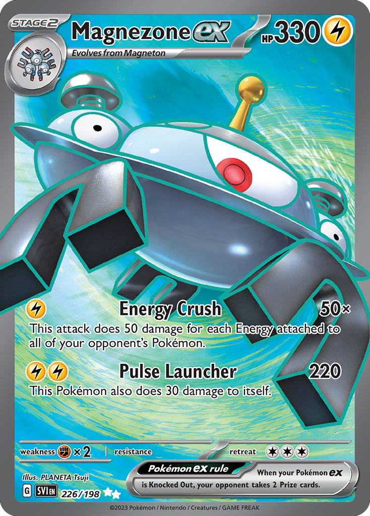 Magnezone ex #226/198 - Scarlet & Violet
