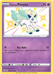 Galarian Ponyta #SV047/122 - Shining Fates Shiny Vault