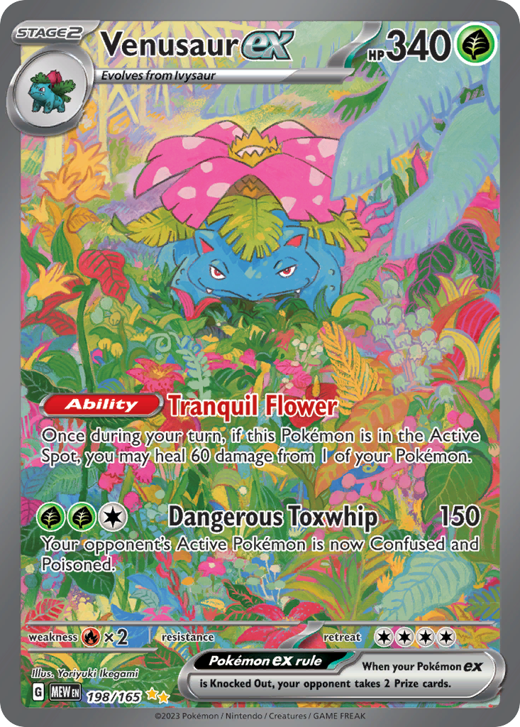 Venusaur ex #198/165 - 151