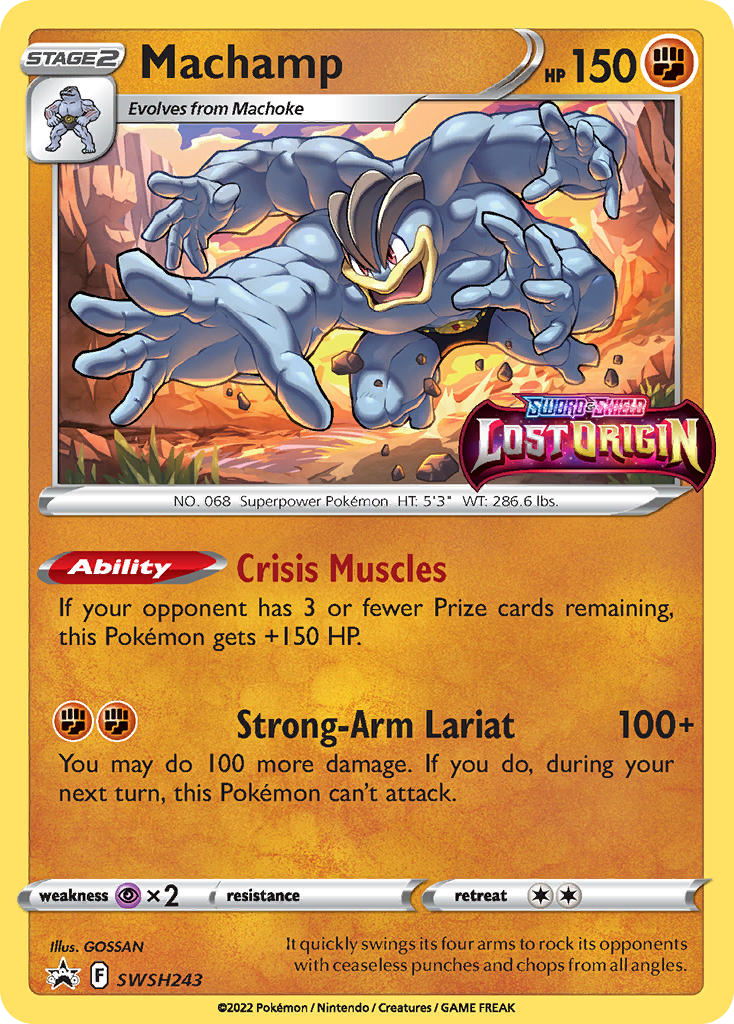 Machamp #SWSH243/307 - SWSH Black Star Promos