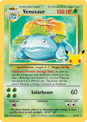 Venusaur #15/25 - Celebrations: Classic Collection