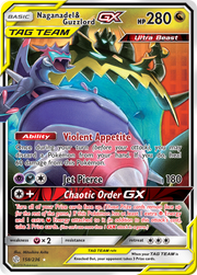 Naganadel & Guzzlord-GX #158/236 - Cosmic Eclipse
