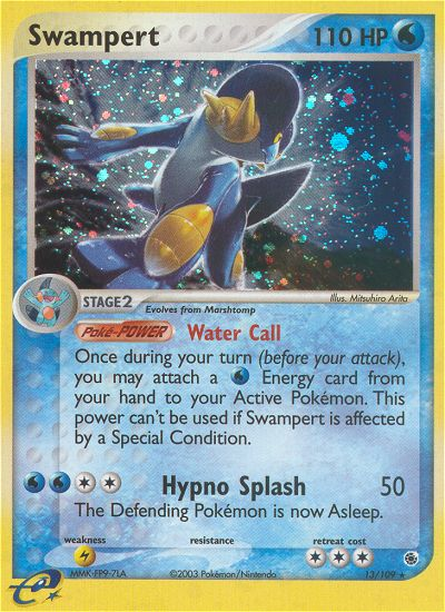 Swampert #13/109 - Ruby & Sapphire