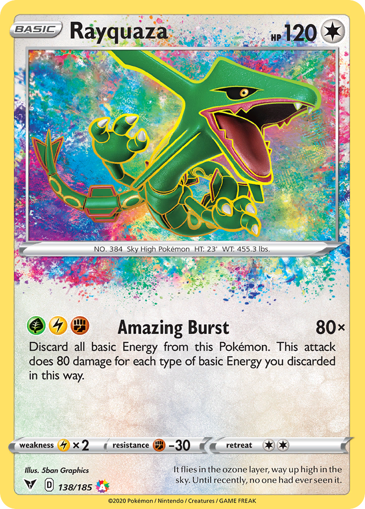 Rayquaza #138/185 - Vivid Voltage