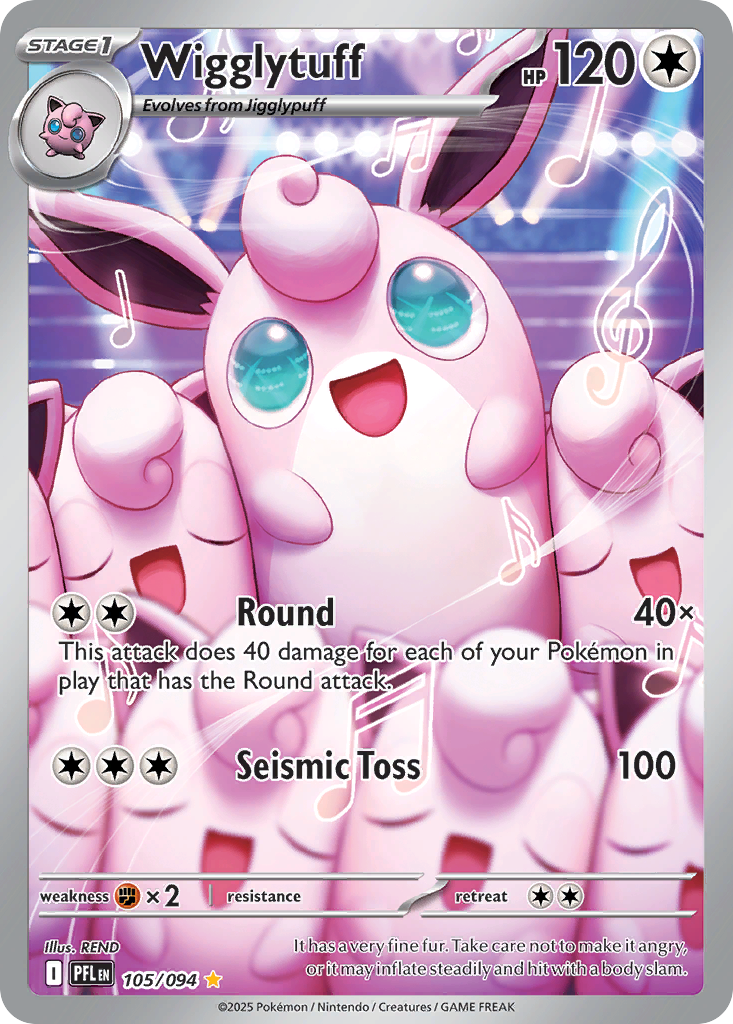 Wigglytuff #105/94 - Phantasmal Flames