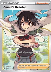 Zinnia's Resolve #203/203 - Evolving Skies