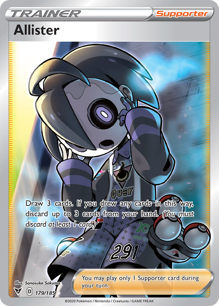 Allister #179/185 - Vivid Voltage