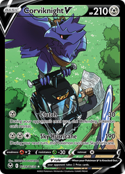 Corviknight V #TG18/30 - Silver Tempest Trainer Gallery