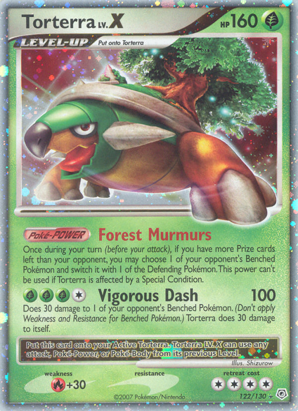 Torterra LV.X #122/130 - Diamond & Pearl