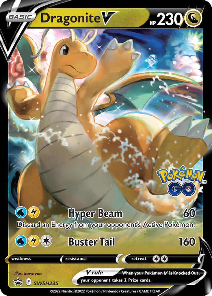 Dragonite V #SWSH235/307 - SWSH Black Star Promos