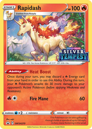 Rapidash #SWSH270/307 - SWSH Black Star Promos