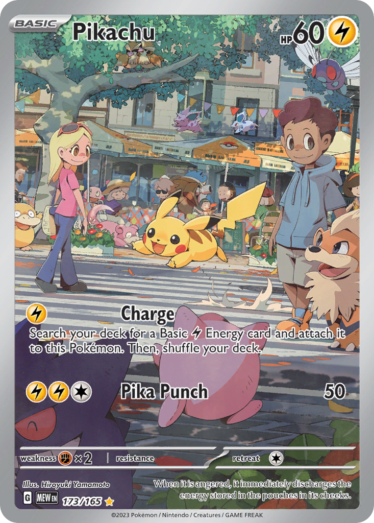 Pikachu #173/165 - 151
