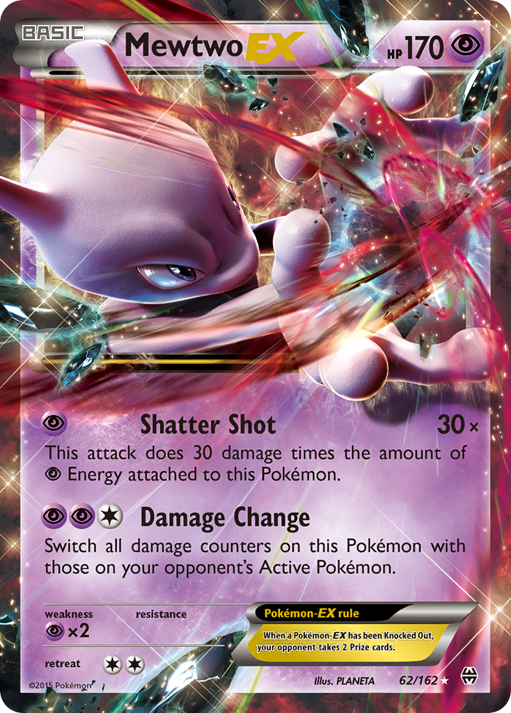 Mewtwo-EX #62/162 - BREAKthrough
