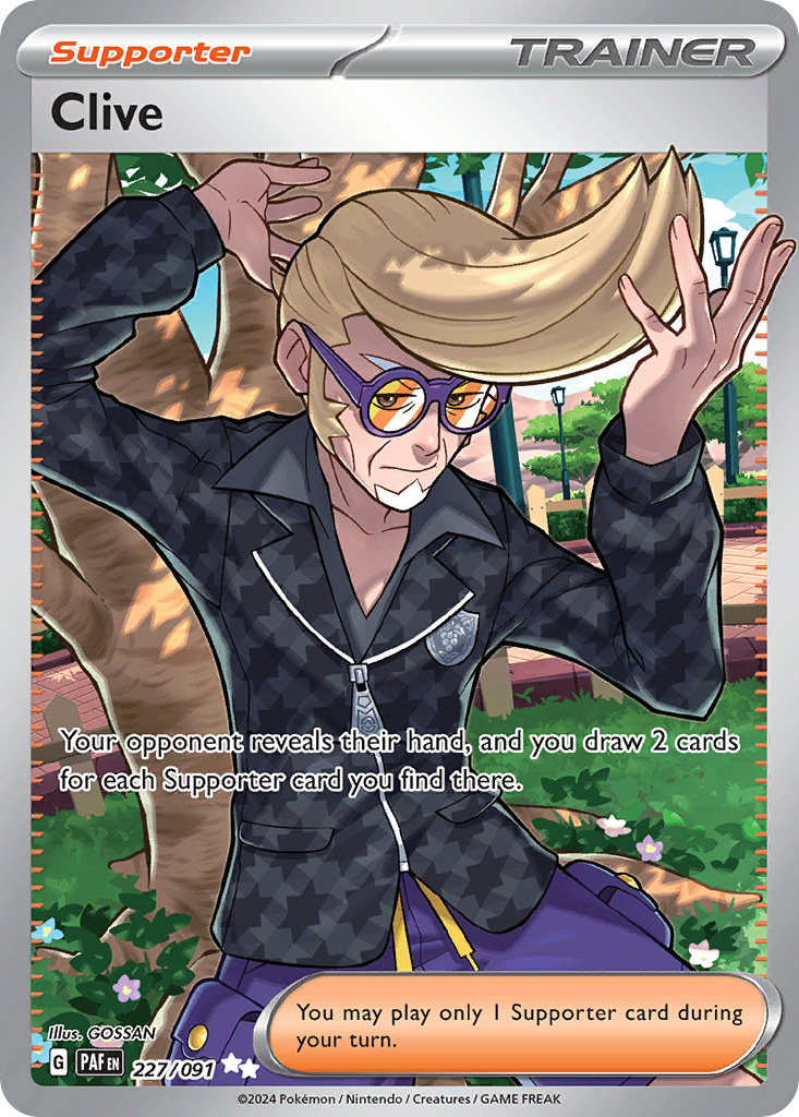 Clive #227/91 - Paldean Fates