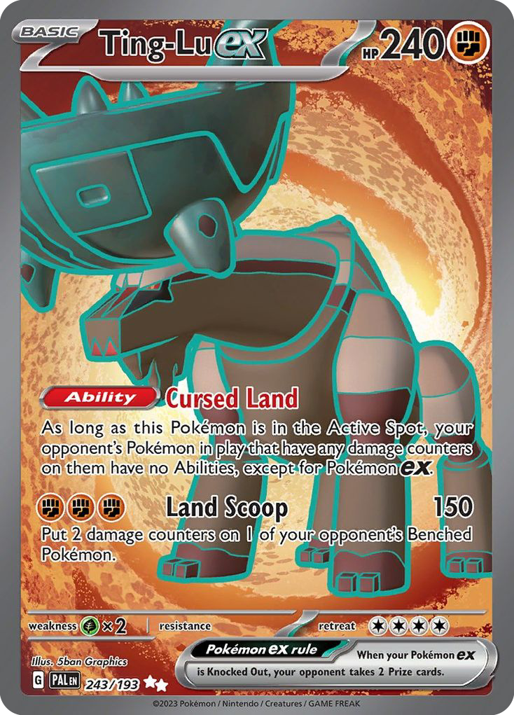 Ting-Lu ex #243/193 - Paldea Evolved