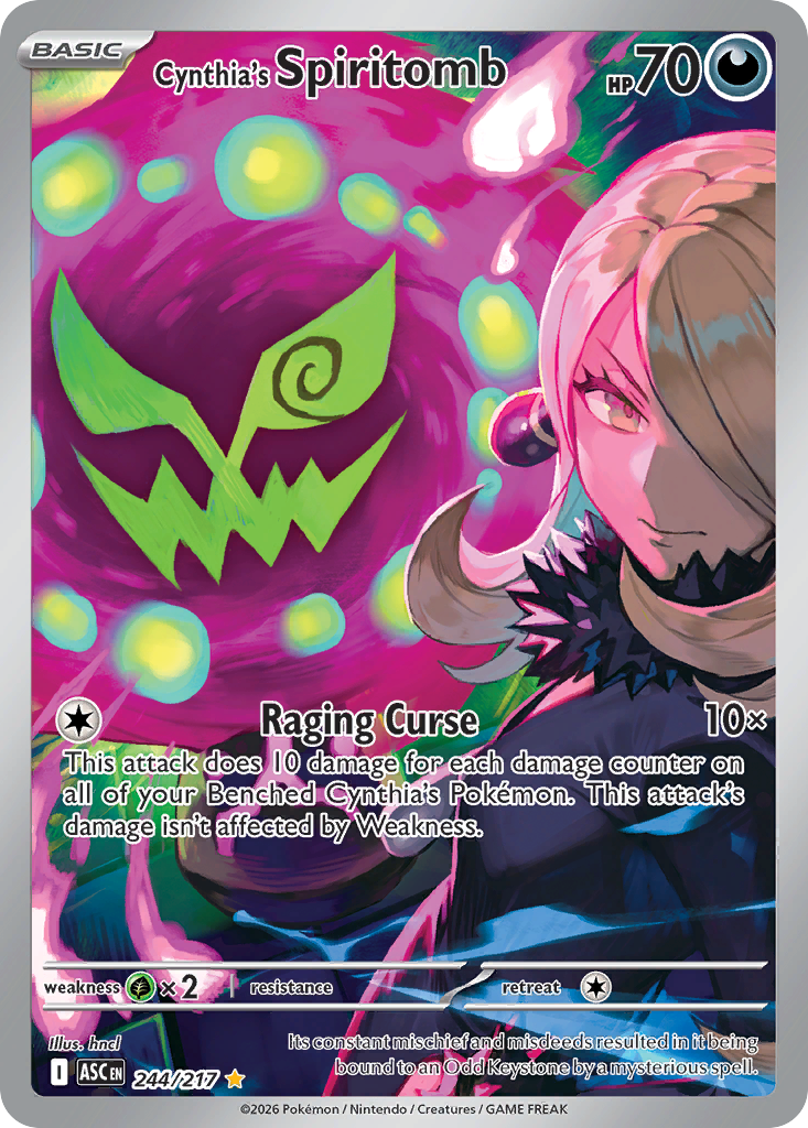 Cynthia's Spiritomb #244/217 - Ascended Heroes