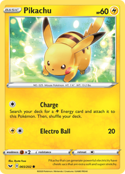 Pikachu #65/202 - Sword & Shield