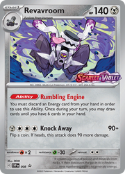 Revavroom #8/224 - Scarlet & Violet Black Star Promos