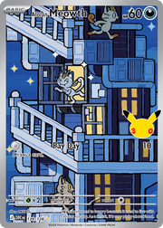 Alolan Meowth #139/128 - 30th Celebration