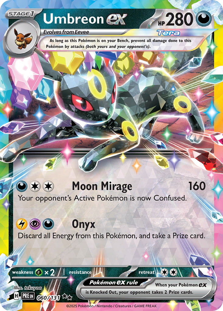 Umbreon ex #60/131 - Prismatic Evolutions