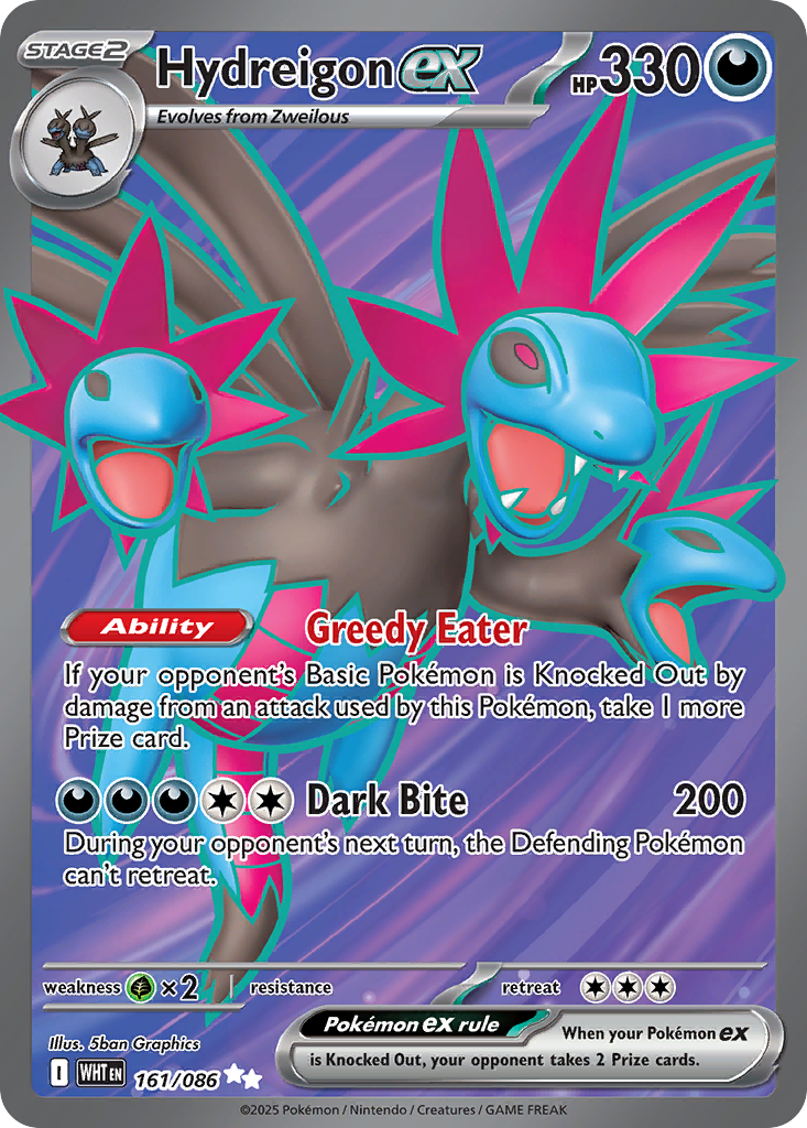 Hydreigon ex #161/86 - White Flare
