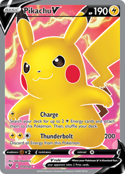 Pikachu V #170/185 - Vivid Voltage