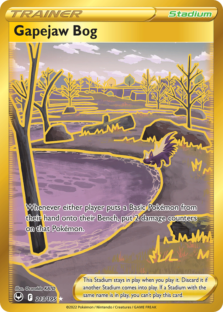 Gapejaw Bog #213/195 - Silver Tempest