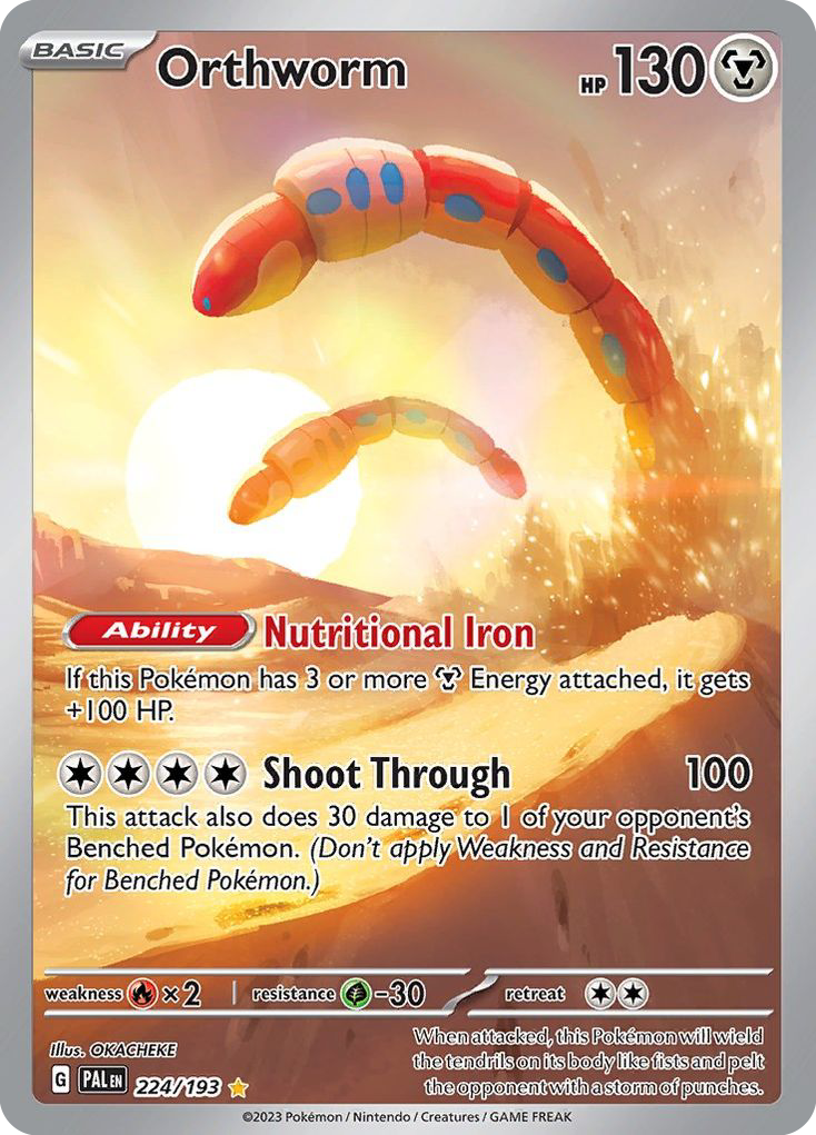 Orthworm #224/193 - Paldea Evolved