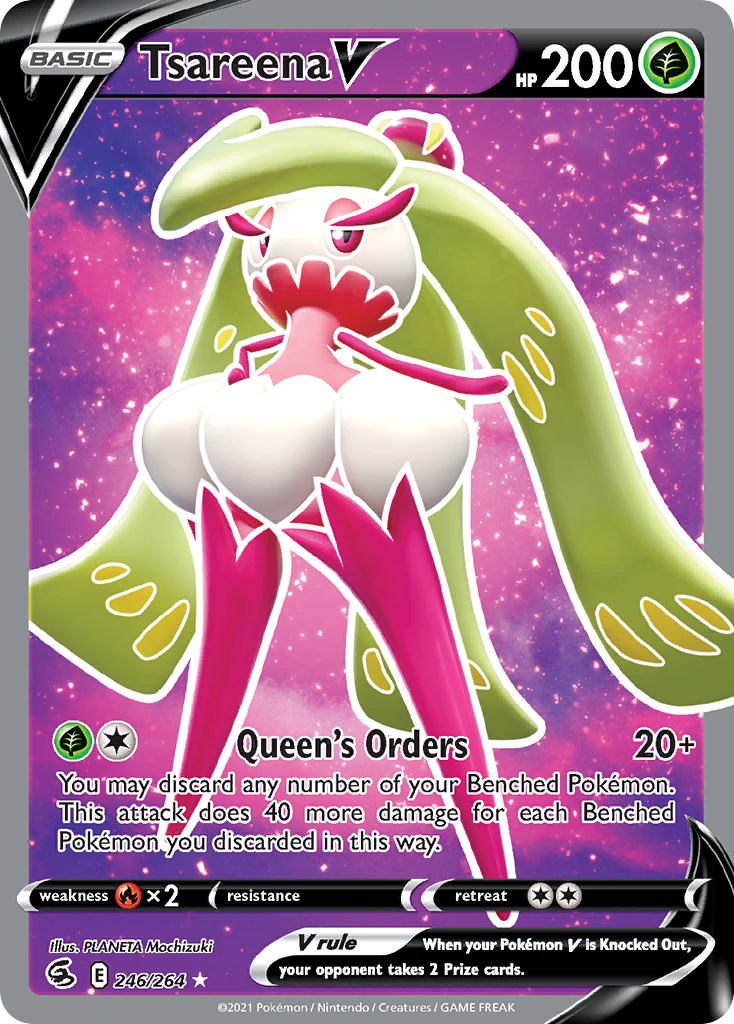 Tsareena V #246/264 - Fusion Strike