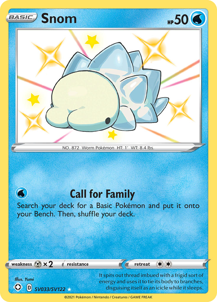 Snom #SV033/122 - Shining Fates Shiny Vault