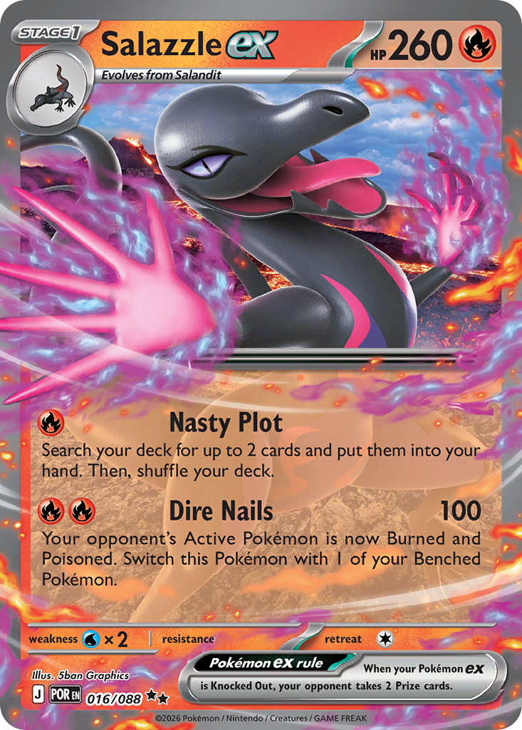 Salazzle ex #16/88 - Perfect Order