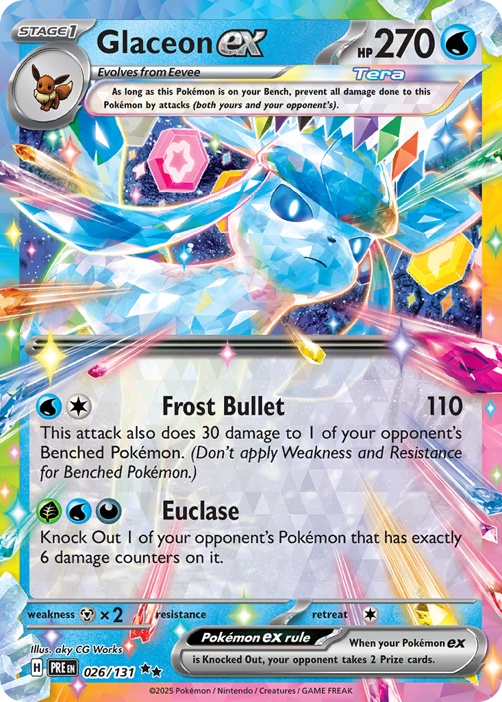 Glaceon ex #26/131 - Prismatic Evolutions