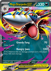 Mega Sharpedo ex #61/94 - Phantasmal Flames