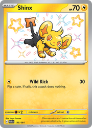 Shinx #135/91 - Paldean Fates