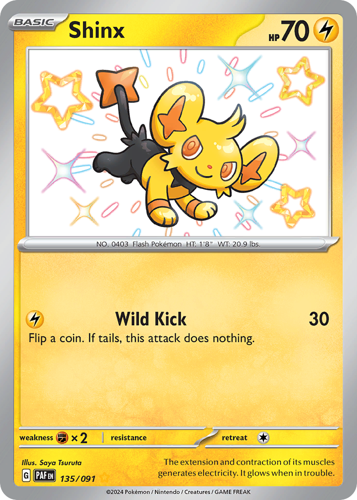 Shinx #135/91 - Paldean Fates