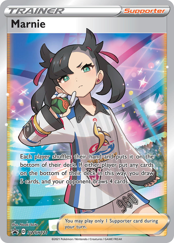 Marnie #SWSH121/307 - SWSH Black Star Promos