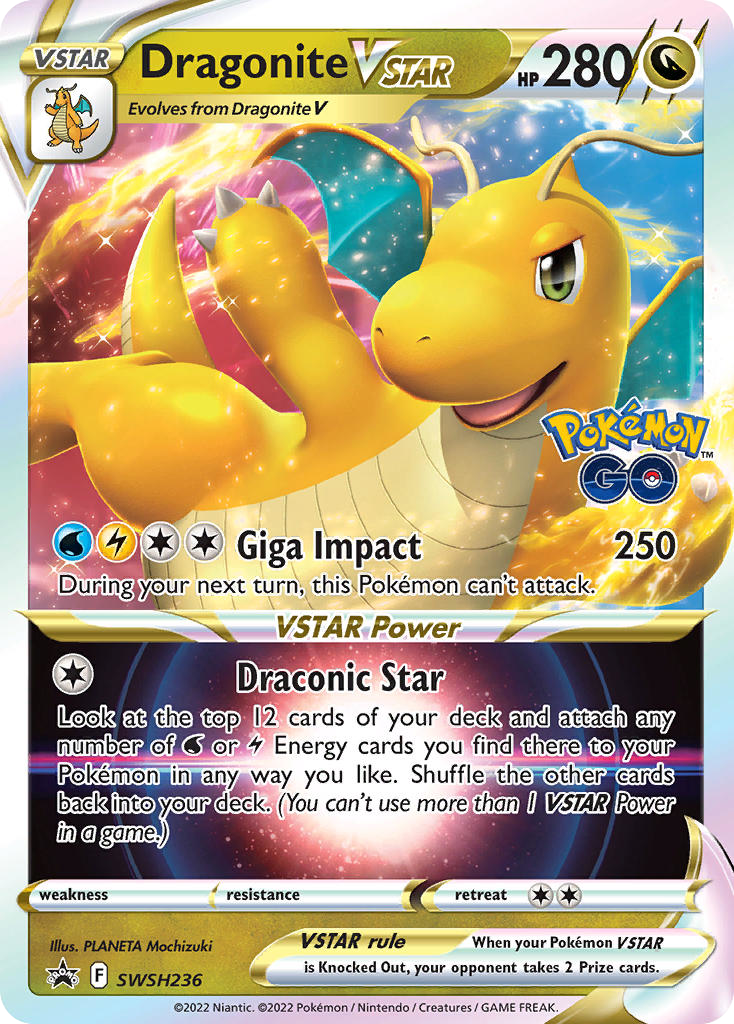 Dragonite VSTAR #SWSH236/307 - SWSH Black Star Promos